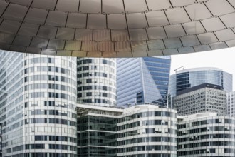 Skyscrapers, La Defense business district, Paris, France