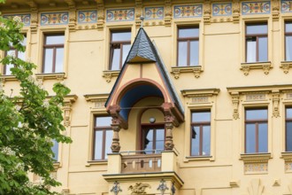 Marianne Brandt House, Art Nouveau villas and Wilhelminian era buildings on Kaßberg, Chemnitz,