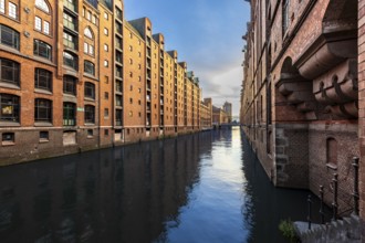 Warehouses in Hamburg's Speicherstadt, Hamburg, Germany