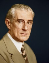 Joseph Maurice Ravel, 1875 – 1937, French composer, pianist and conductor, leading musician in