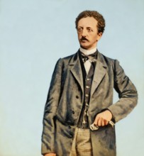 Ferdinand Lassalle, 1825 – 1864, Prussian-German jurist, philosopher, socialist and politician,