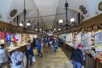 Cloth halls with souvenir shops, Krakow, Poland