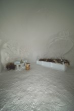 Igloo Suite, Igloo Lodge at Höfatsblick am Nebelhorn Station, near Oberstdorf, Allgäu Alps, Allgäu,