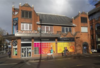 Grosvenor Casinos casino building, Queens Road, town centre of Reading, Berkshire, England, UK