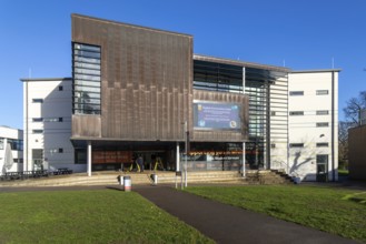 Student Services building, Whiteknights Campus, University of Reading, Reading, Berkshire, England,