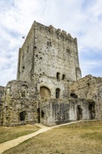 Ruins of Portchester Castle, Portchester, Fareham, Hampshire, UK