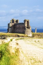 Ruins of Tantallon Castle, North Berwick, East Lothian, Scotland, UK