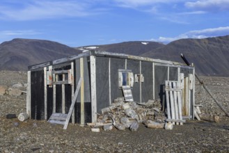 1928 Ritter Hut, built by Norwegian trapper Hilmar Nøis where Austrian author Christiane Ritter