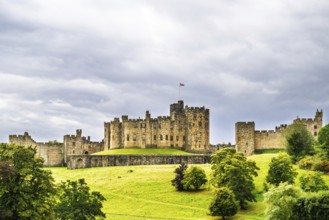 Alnwick Castle, Alnwick, Northumberland, England, UK