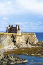 Ruins of Tantallon Castle, North Berwick, East Lothian, Scotland, UK