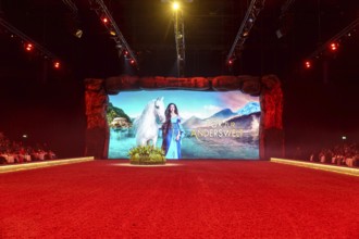 Cavalluna, horse show on Gateway to the Otherworld tour in Berlin's Uber Arena on 17.01.2026