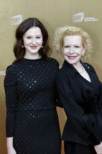 Leonille Wittgenstein and her mother Sunnyi Melles arriving at the European Film Awards at the