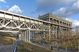Old boat lift, Niederfinow, Brandenburg, Germany