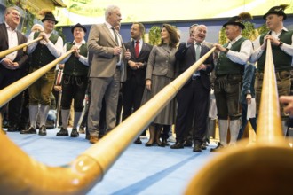 Joachim Rukwied (President of the German Farmers' Association), Alios Rainer (Federal Minister for