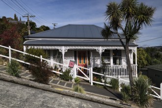 Charming house with veranda on steep road in Dunedin, Dunedin, Otago, New Zealand