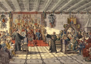 The Disputation in Pleissenburg in Leipzig, 1519, was a decisive dispute between Martin Luther,