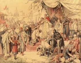 The Diet of Pentecost, Reichstag at Pentecost, was a magnificent imperial festival under Emperor