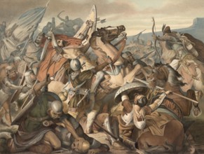 Margrave Luitpold of Bavaria fell on July 4, 907 in the crushing defeat of the Bavarian army