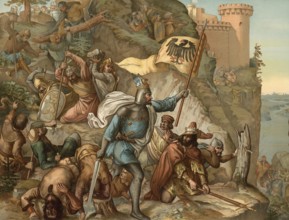 In 1155, Otto VI of Wittelsbach, later known as Duke Otto I of Bavaria, saved the imperial army