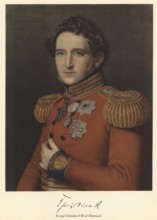 Christian VIII. Frederick (born 18 September 1786, died 20 January 1848) was King of Denmark and