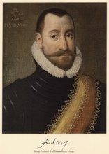 Frederick II of Denmark, Frederik II, (1534 - 1588) was King of Denmark and Norway from 1559 to