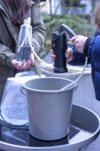 Symbolic picture blackout, extensive, prolonged power failure, in the private environment, without