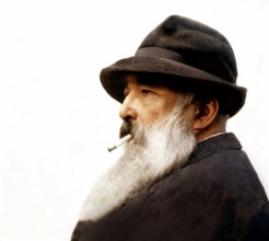 Claude Monet, 1840 – 1926, French painter and founder of Impressionism, digitally optimized based