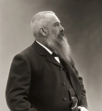 Claude Monet, 1840 – 1926, French painter and founder of Impressionism, digitally optimized based