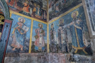 Krusedol Monastery, Frescoes and mural paintings, Vojvodina Province, Serbia