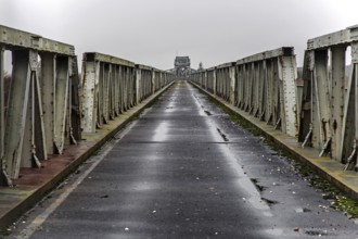 Meiningenbrücke, connection on Fischland-Darß-Zingst, Vorpommersche Boddenlandschaft National Park,