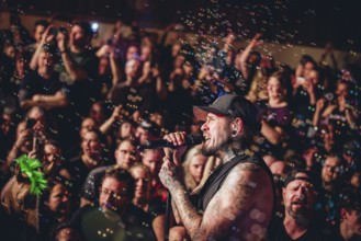 Singer Matthias Engst from Engst live on 10-year anniversary tour tour at Berlin's Astra Kulturhaus