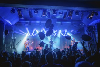 Singer Matthias Engst, bassist Chris Wendel, drummer Yuri Cernovolov and guitarist Ramin Tehrani