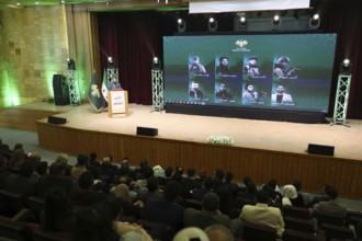 DAMASCUS, SYRIA - DECEMBER 6, 2025: Ministers and high-ranking officials of the newly formed Syrian