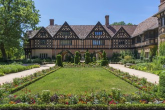 Cecilienhof Palace, location of the Potsdam Conference in the New Garden, Potsdam