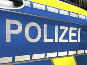 Police lettering on police car Police car Emergency vehicle patrol car, Germany