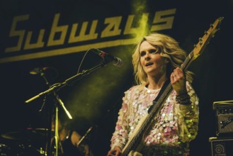 Charlotte Cooper, singer and bass player from The Subways live on For Eternity Tour 2025 at Hole44