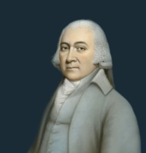 Portrait of John Adams, 1735 - 1826, second President of the United States, digitally optimized,