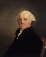 Portrait of John Adams, 1735 - 1826, second President of the United States, digitally optimized,