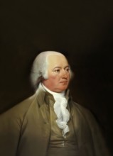 Portrait of John Adams, 1735 - 1826, second President of the United States, digitally optimized,