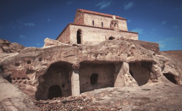 Uplistsikhe, an ancient cave city, one of the first cities in Georgia, is a UNESCO protected site
