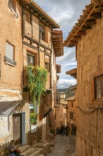 Historic buildings in medieval village of Albarracín, Teruel province, Aragon, Spain