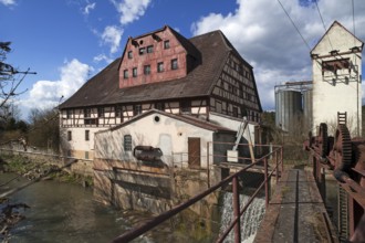 Kunstmühle Habernhof an der Schwabach, Uttenreuth, Middle Franconia, Bavaria, Germany