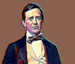 Stephen Collins Foster, 1826 – 1864, American composer, digitally optimized