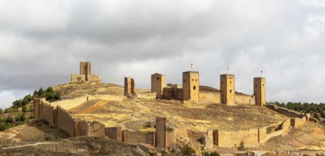 Castle of Molina de Aragón, Guadalajara province, Castile-La Mancha, Spain