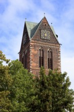St. Mary's Church, also St. Mary's Church, center of the old town of Wismar, Northwest Mecklenburg