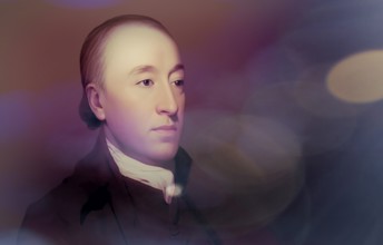 Portrait of James Hutton, 1726 – 1797, Scottish geologist, agriculturalist, chemical manufacturer,