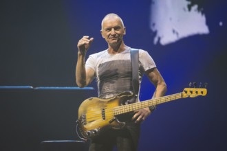 Sting (real name: Gordon Matthew Thomas Sumner, CBE) live on Sting 3.0 tour at Berlin's Uber Arena