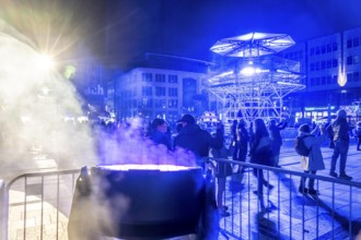 The 10th Essen Light Festival, in the city centre, second largest light art festival in Germany,