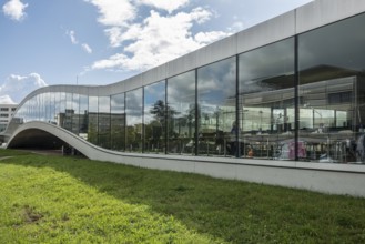 Rolex Learning Centre, SANAA architects, École polytechnique fédérale de Lausanne, EPFL, Lausanne,