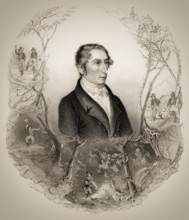 Carl Maria von Weber, 1786 - 1826, German composer, conductor and pianist, digitally edited